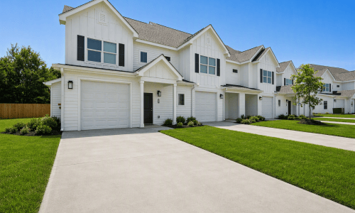 Townhomes with Private Garages